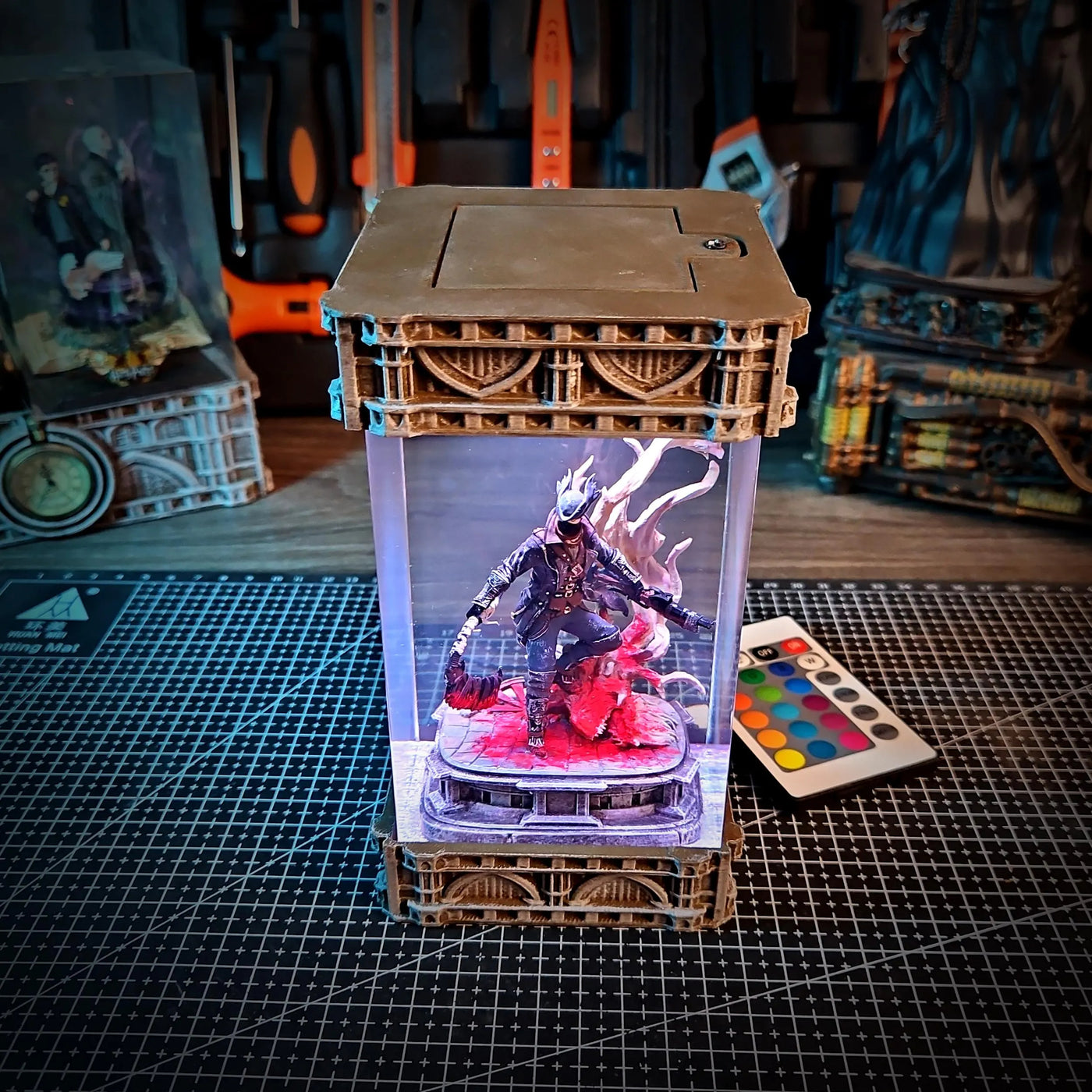 The Hunter Bloodborne Resin Lamp