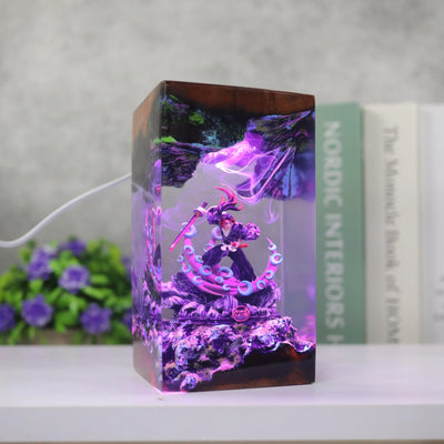 Kokushibo Demon Slayer Resin Lamp