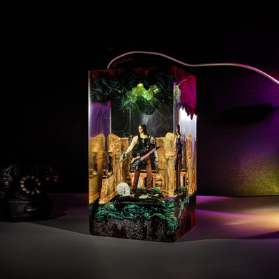 Johnny Silverhand Cyberpunk: Edgerunner Resin Lamp