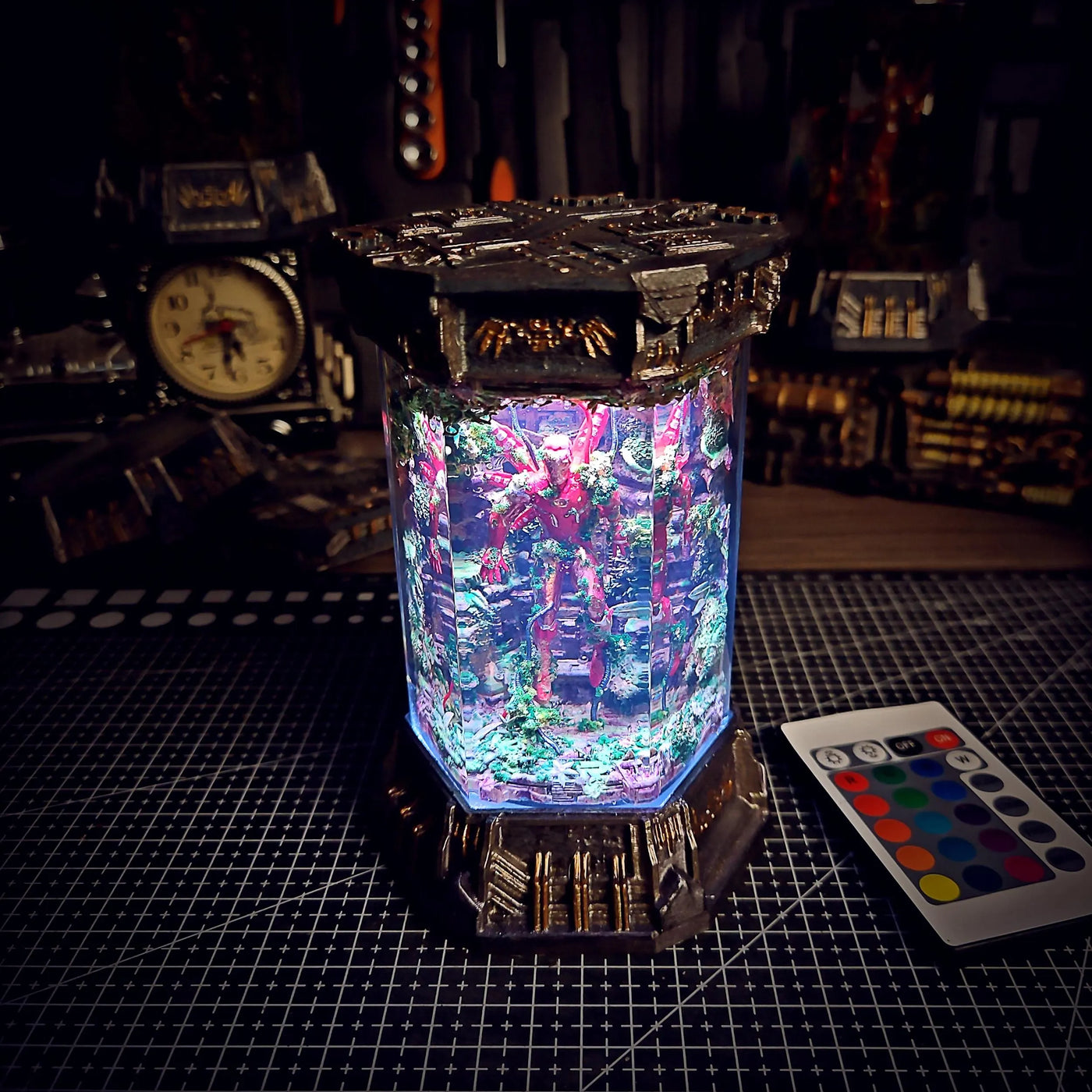 Iron-Man Resin Lamp