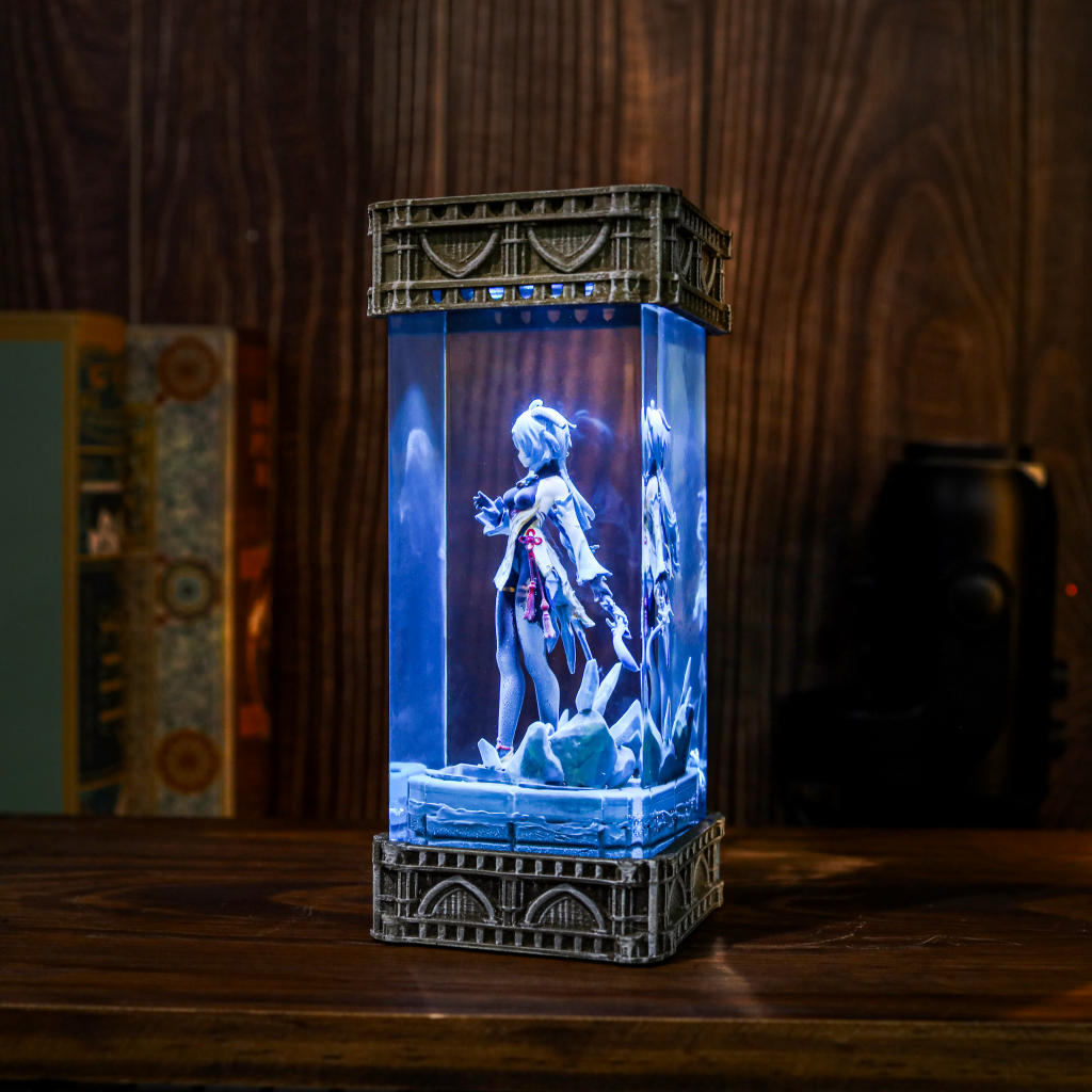 Ganyu Genshin Impact Epoxy Night Lamp