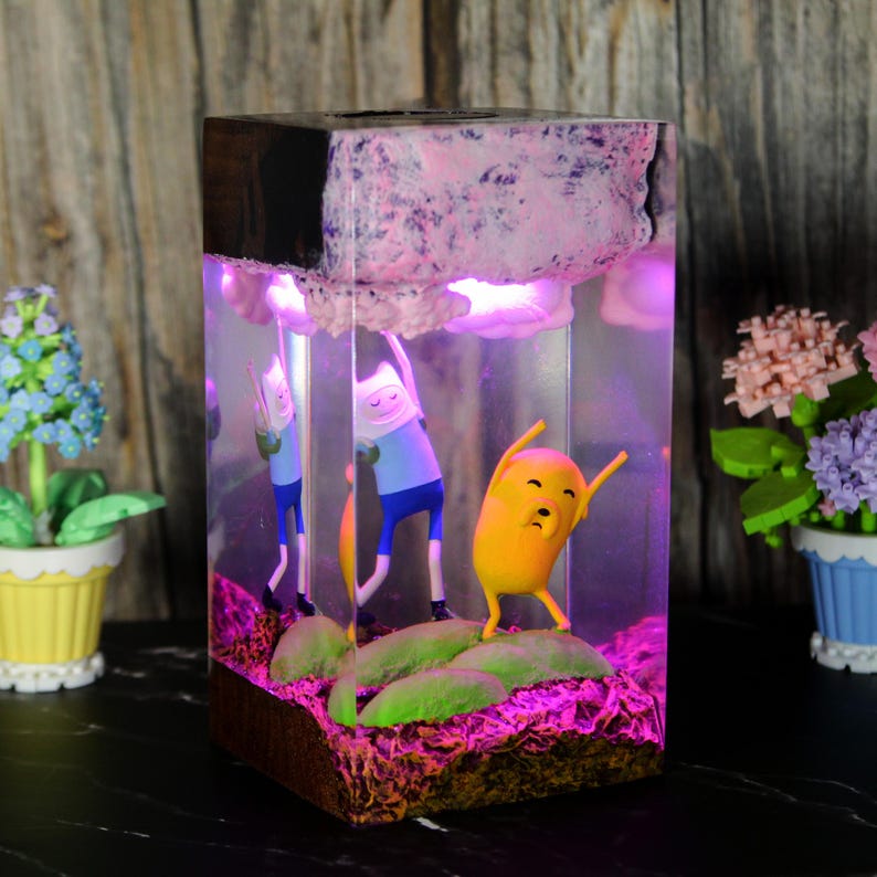 Adventure time Resin Lamp