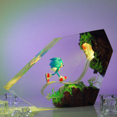 Sonic Resin Lamp