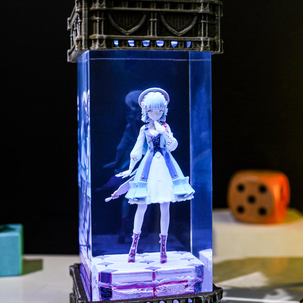 Ayaka Genshin Impact Epoxy Night Lamp