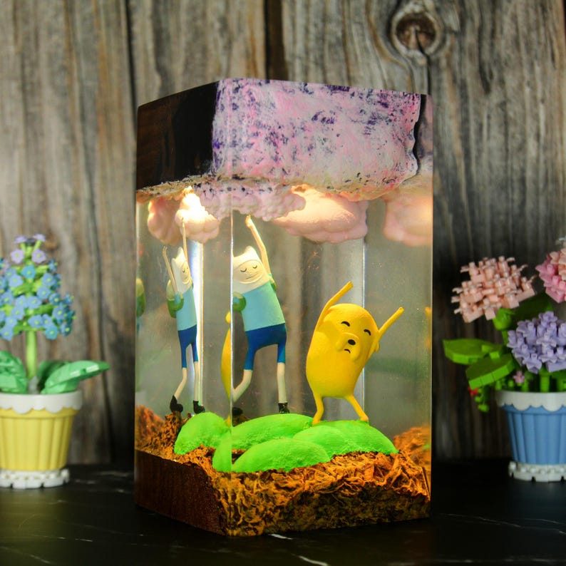 Adventure time Resin Lamp