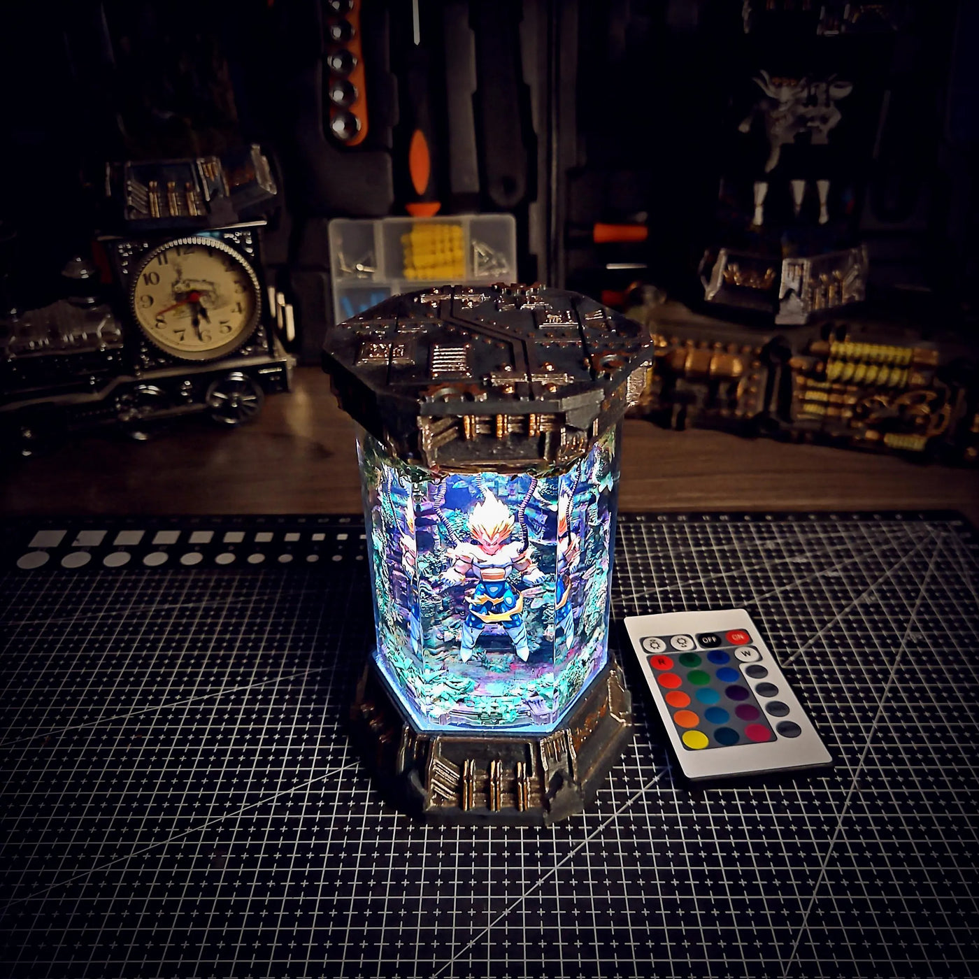 Majin Vegeta Resin Lamp
