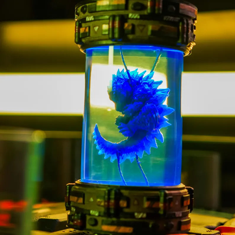 Godzilla Resin Lamp