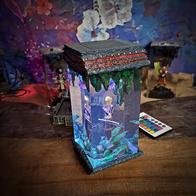 Trunk Shogun resin lamp