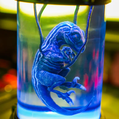 Velociraptor Jurassic World Resin Lamp