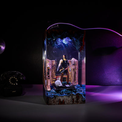 Johnny Silverhand Cyberpunk: Edgerunner Resin Lamp