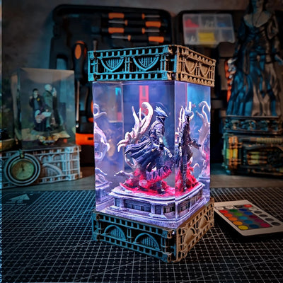 The Hunter Bloodborne Resin Lamp
