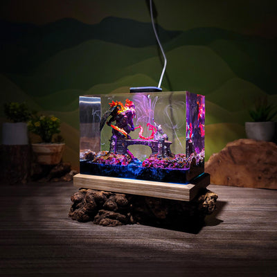 Bridge Battle Scene Lamp