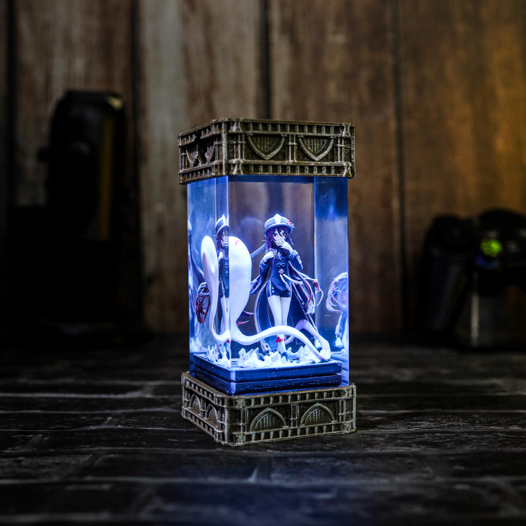 Hu Tao Genshin Impact Epoxy Night Lamp