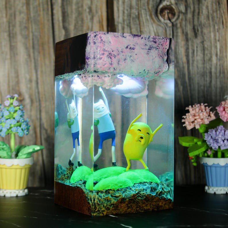 Adventure time Resin Lamp