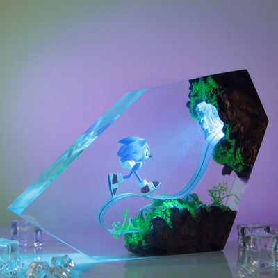 Sonic Resin Lamp