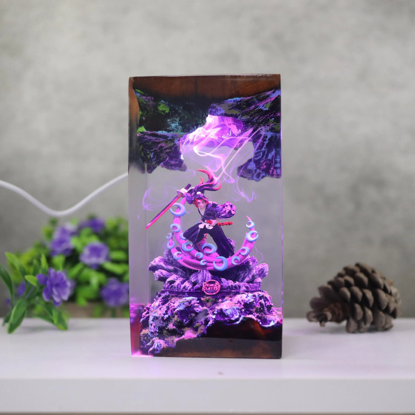 Kokushibo Demon Slayer Resin Lamp