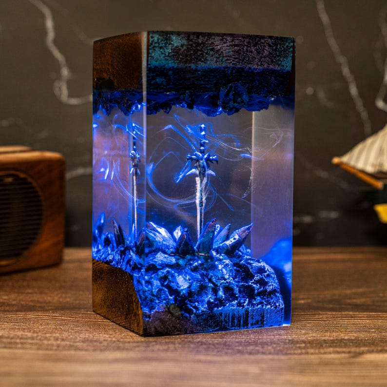 Frost mourne Swords Resin Lamp