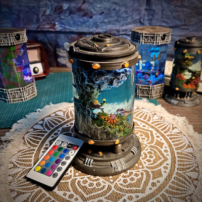 Whale Shark Resin Lamp