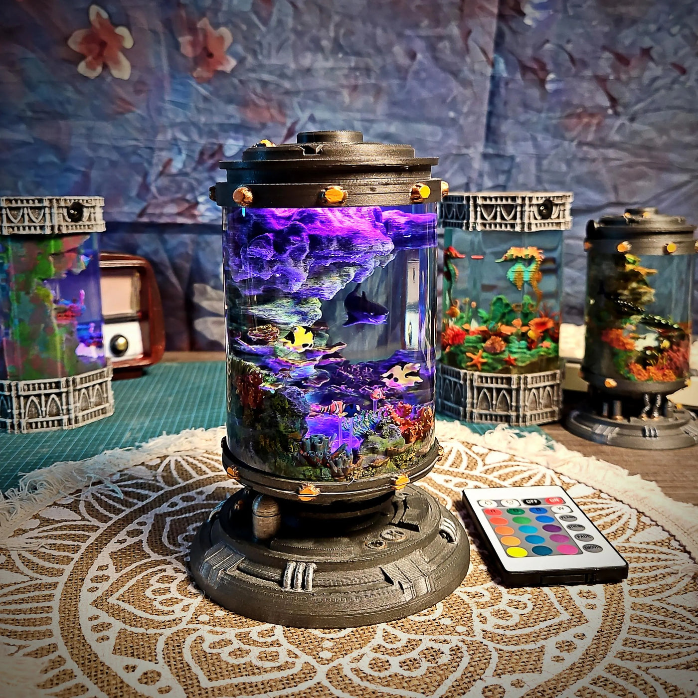 Whale Shark Resin Lamp