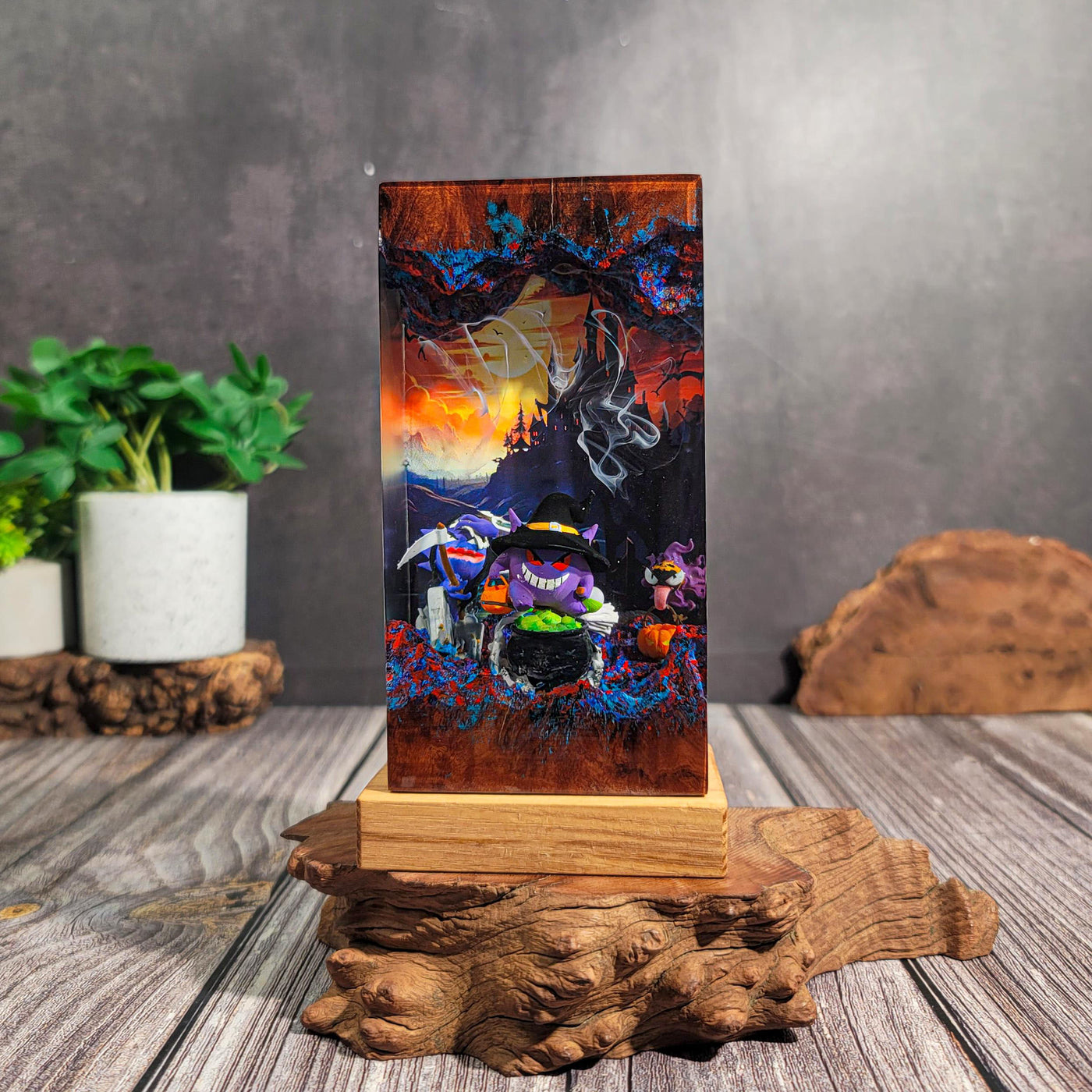 Gengar Resin lamp