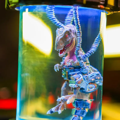 Cyborg T-Rex Jurassic Park Resin Lamp