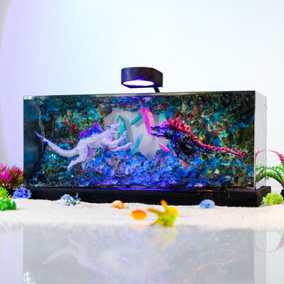 Monster Diorama Resin Lamp