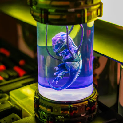 Velociraptor Jurassic World Resin Lamp