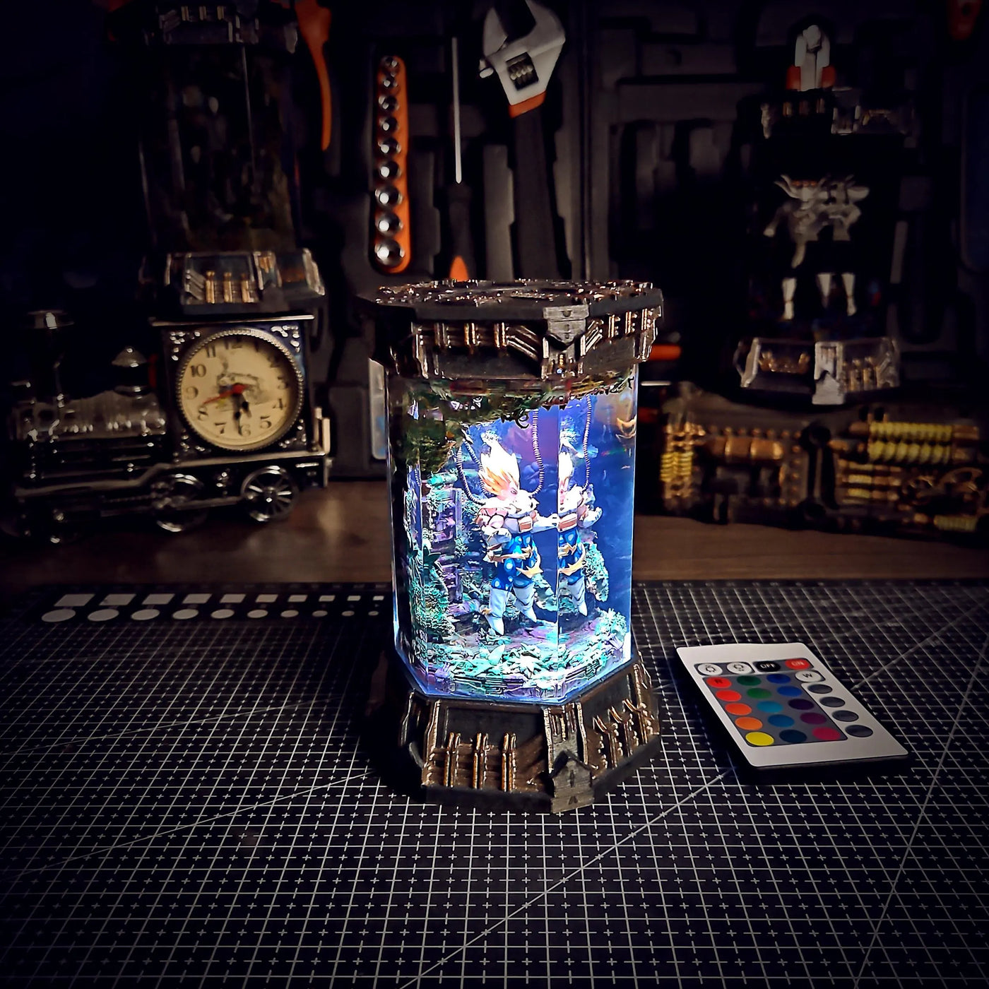 Majin Vegeta Resin Lamp