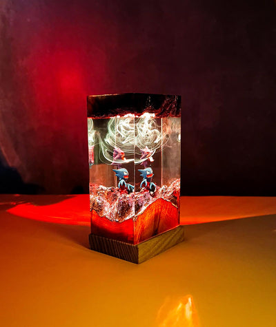 Gengar Resin Lamp