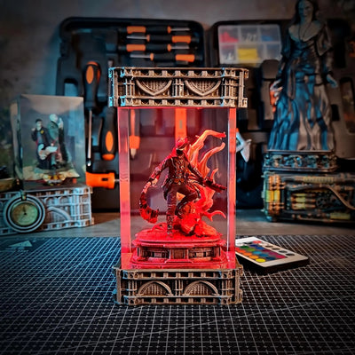 The Hunter Bloodborne Resin Lamp