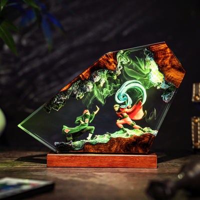 Naruto Shippuden vs Pain Akatsuki Resin Lamp