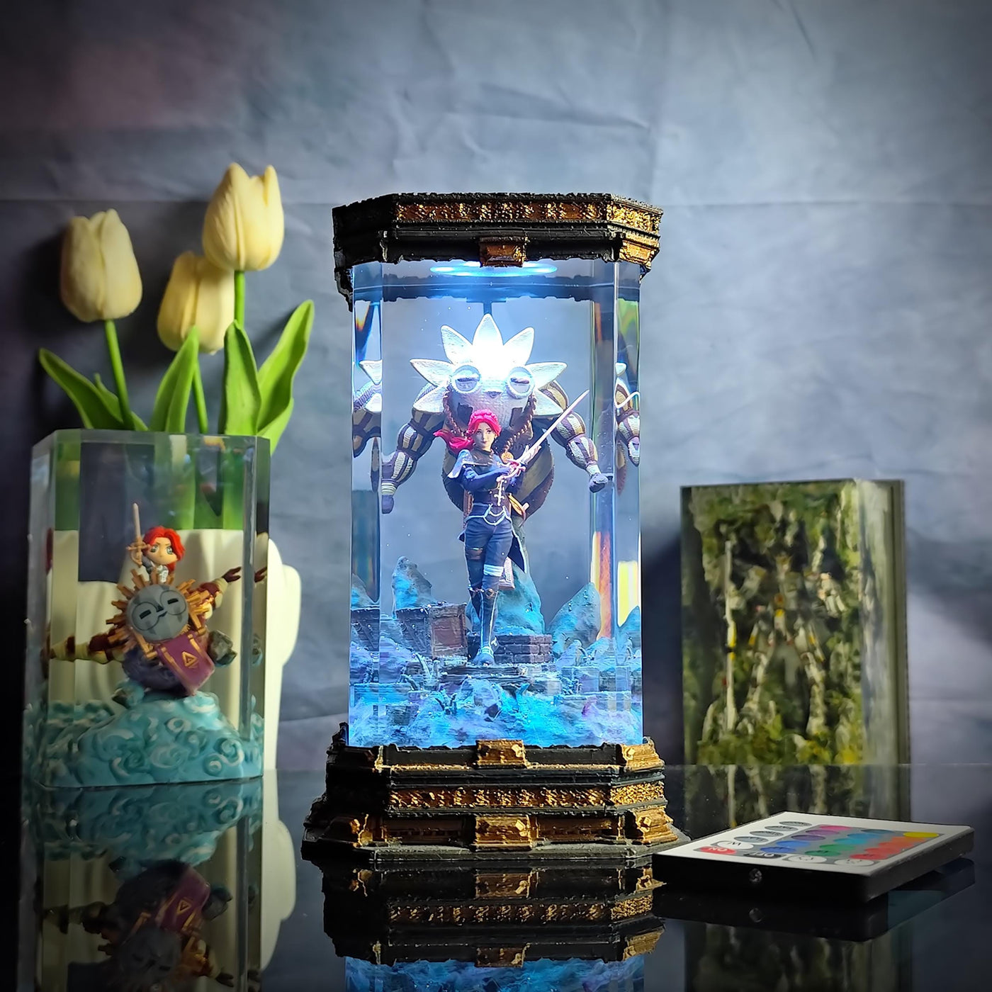 Maelle Clair Obscur: Expedition 33 Resin Lamp