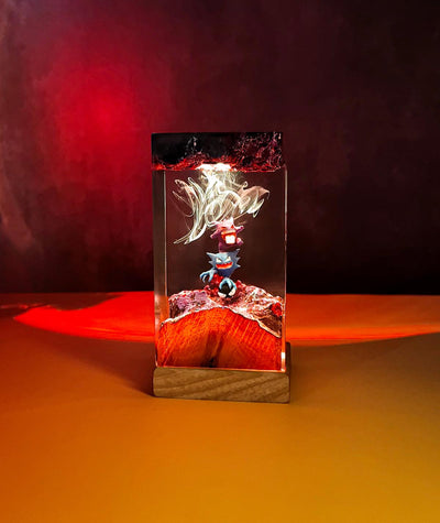 Gengar Resin Lamp