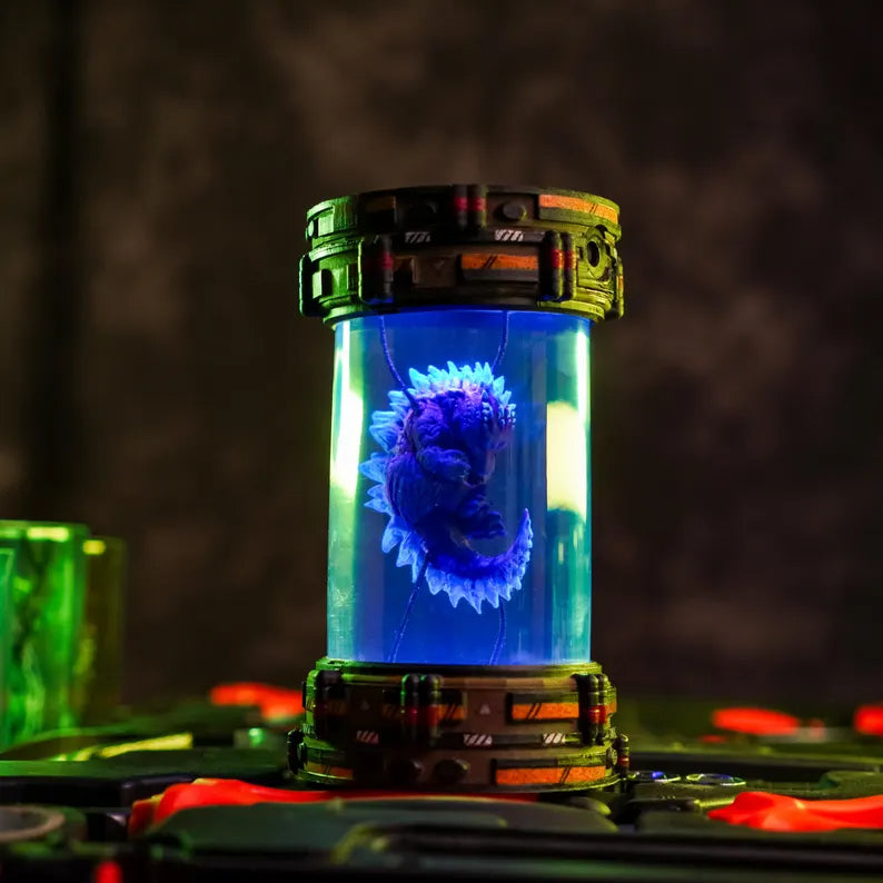 Godzilla Resin Lamp
