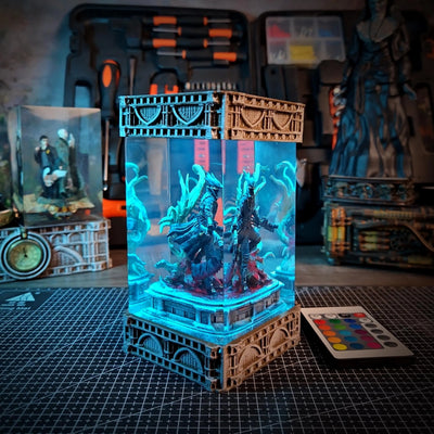 The Hunter Bloodborne Resin Lamp