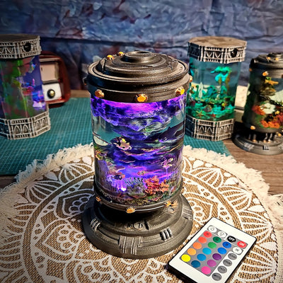 Whale Shark Resin Lamp