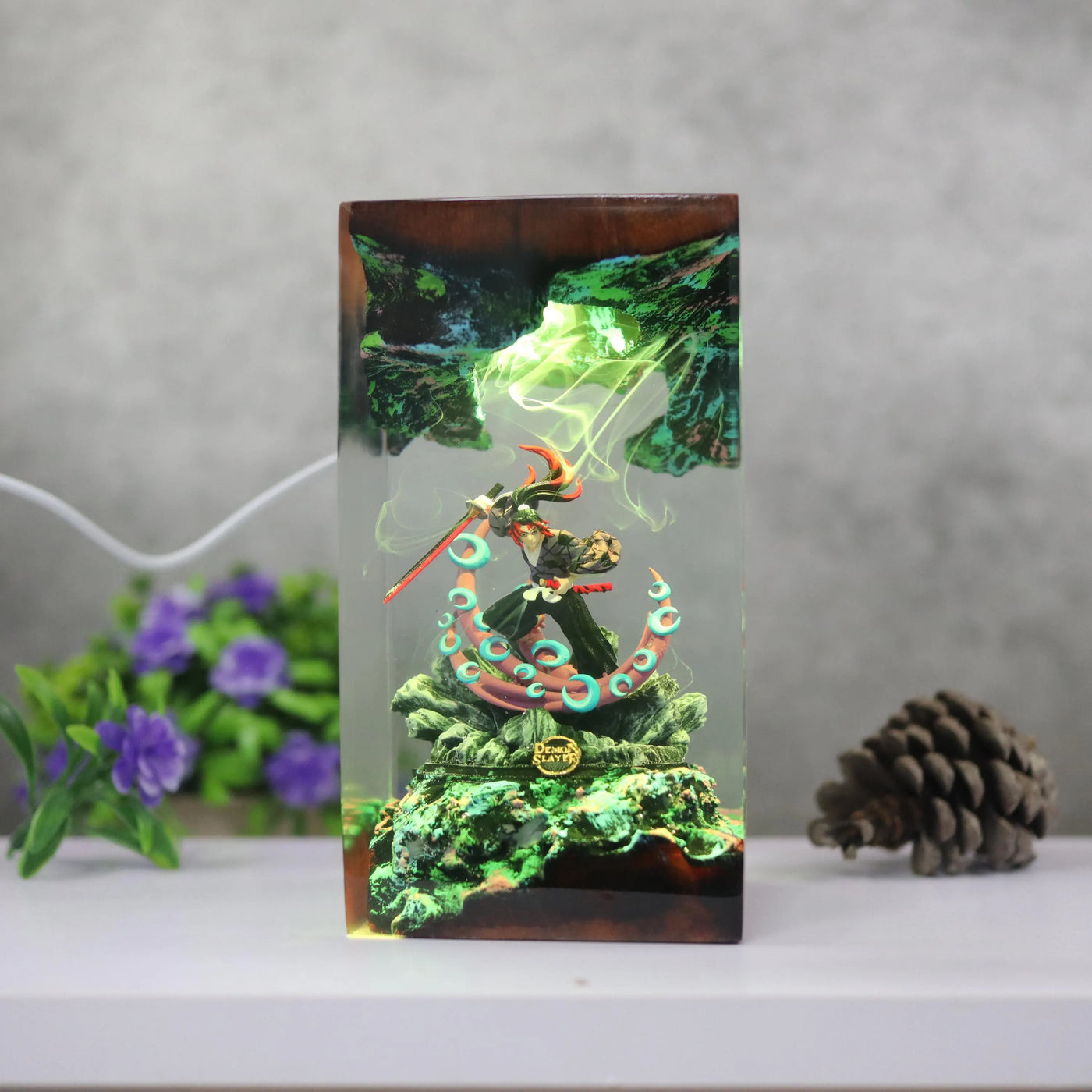 Kokushibo Demon Slayer Resin Lamp