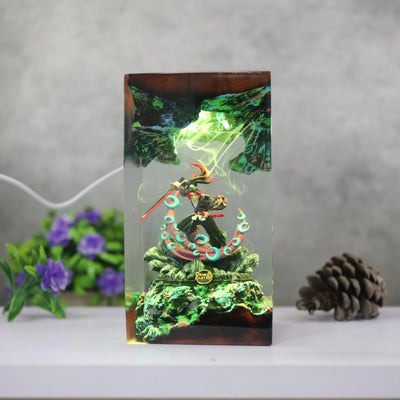 Kokushibo Demon Slayer Resin Lamp