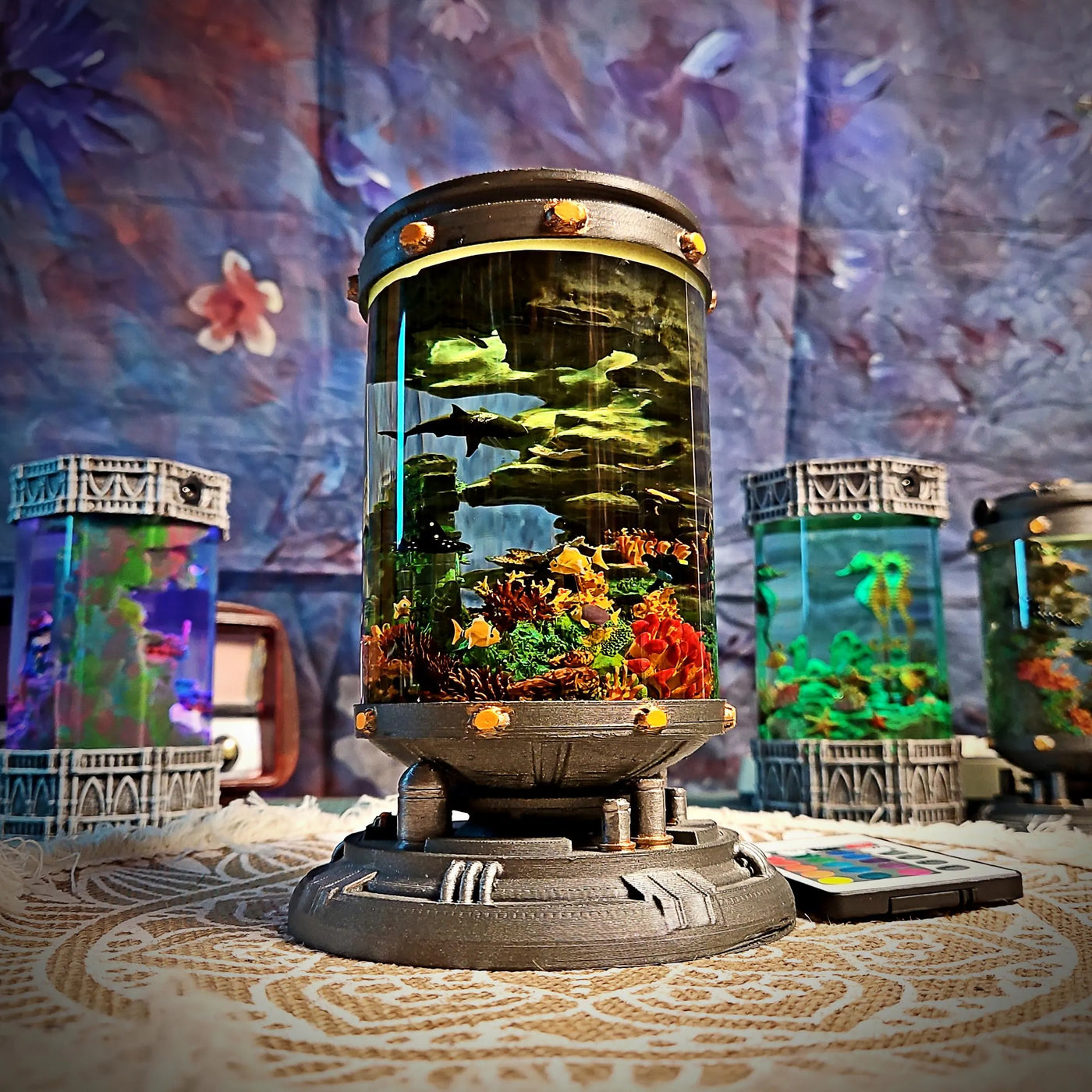 Shipwreck Ocean Diorama Resin Lamp