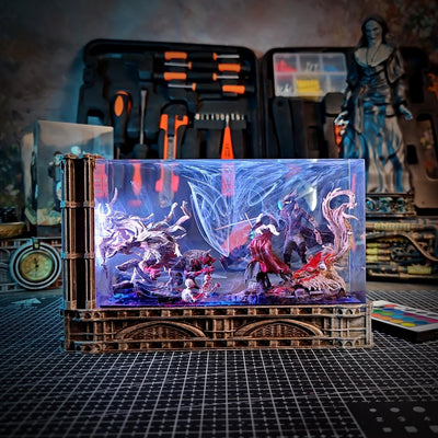 Hunter Bloodborne Resin Lamp