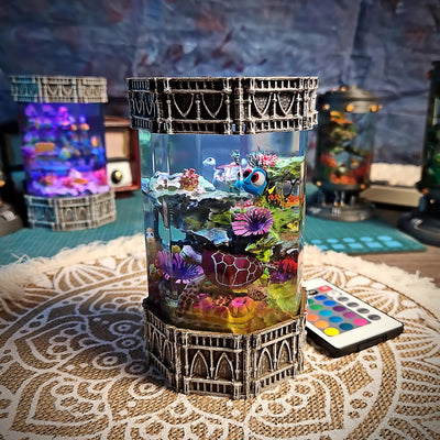 Dory and Crush Finding Nemo Resin Lamp