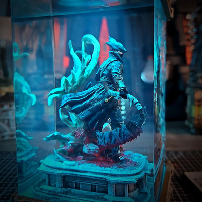 The Hunter Bloodborne Resin Lamp