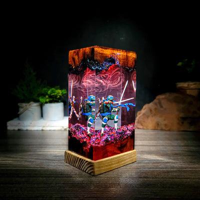 Resin Ninja Sword LED Night Light