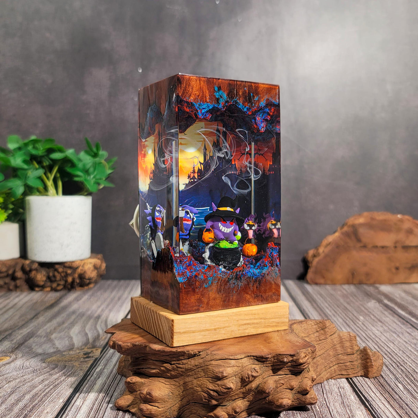 Gengar Resin lamp