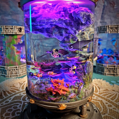 Whale Shark Resin Lamp