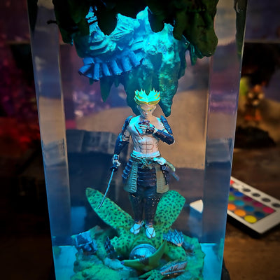 Trunk Shogun resin lamp