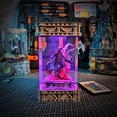 The Hunter Bloodborne Resin Lamp