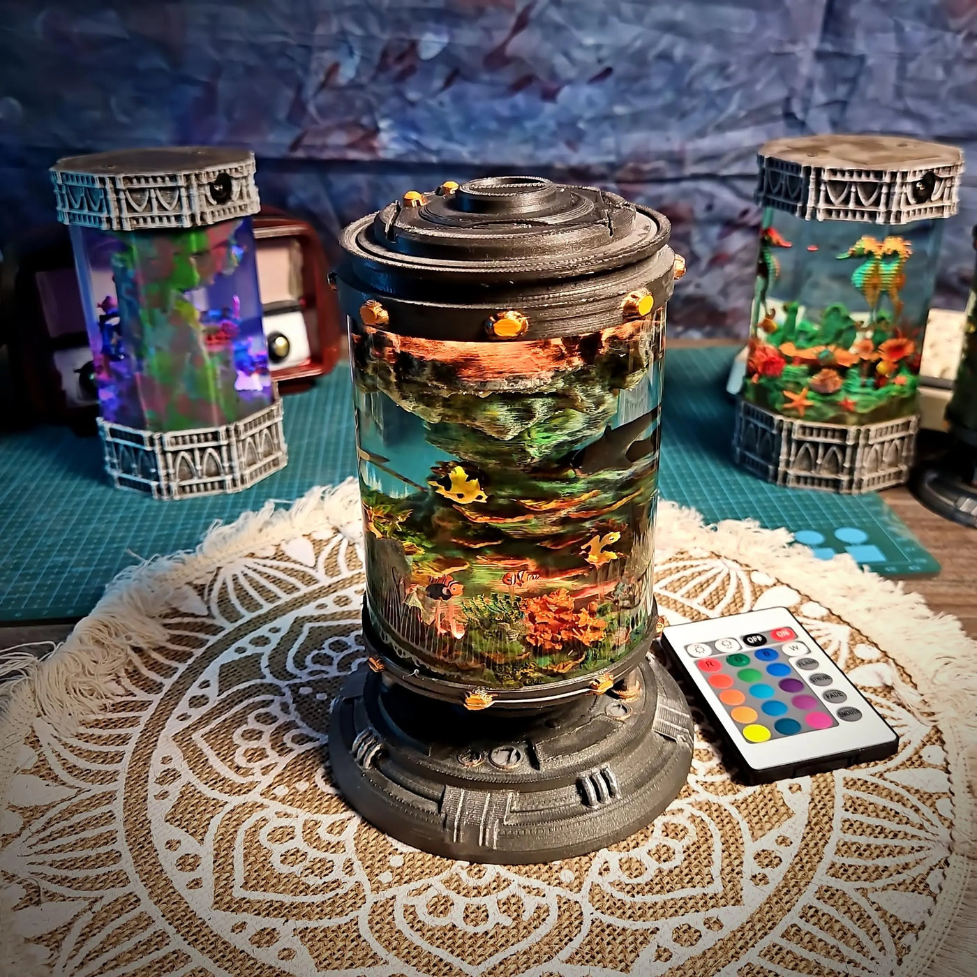 Whale Shark Resin Lamp