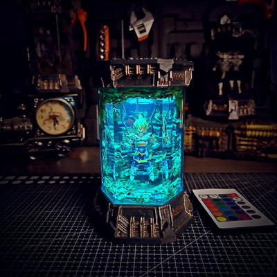 Majin Vegeta Resin Lamp