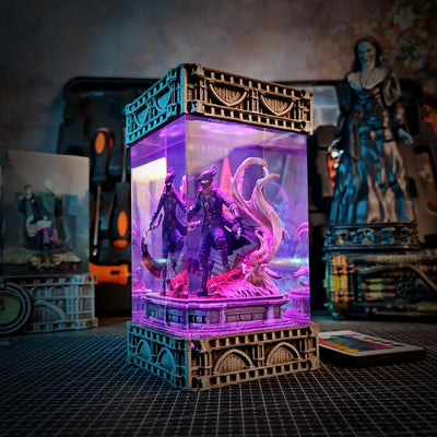 The Hunter Bloodborne Resin Lamp